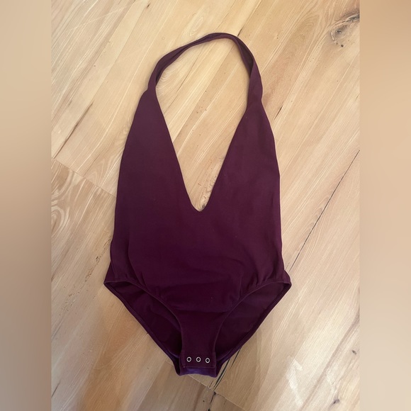 Burgundy Bodysuit - Picture 1 of 4